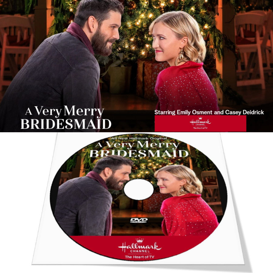 A VERY MERRY BRIDESMAID DVD HALLMARK MOVIE 2021