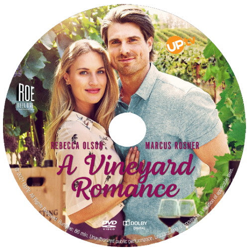 A VINEYARD ROMANCE DVD 2021 UPTV MOVIE - Marcus Rosner