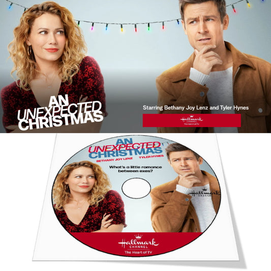 AN UNEXPECTED CHRISTMAS DVD HALLMARK MOVIE 2021 Tyler Hynes Bethany Joy Lenz