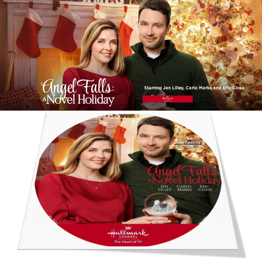 ANGEL FALLS  A NOVEL HOLIDAY DVD CHRISTMAS MOVIE 2019 Jen Lilley