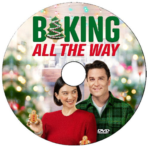 BAKING ALL THE WAY DVD LIFETIME CHRISTMAS MOVIE 2022