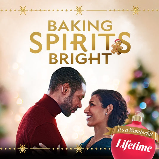 BAKING SPIRITS BRIGHT DVD LIFETIME CHRISTMAS MOVIE 2021