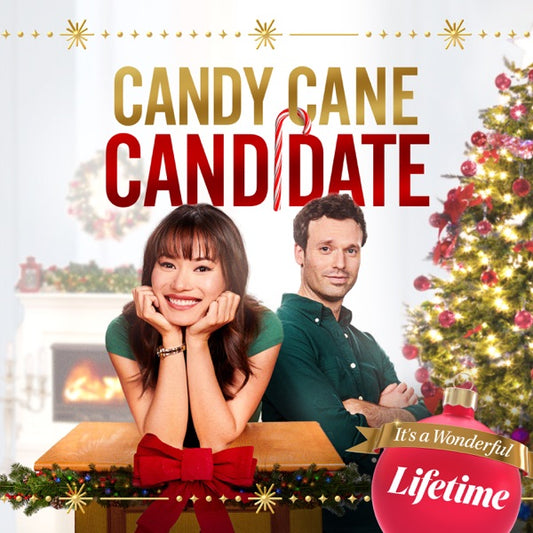CANDY CANE CANDIDATE DVD LIFETIME CHRISTMAS MOVIE 2021 Jake Epstein