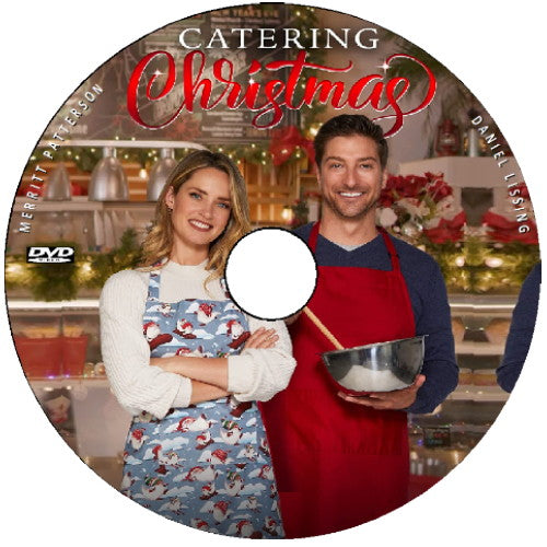CATERING CHRISTMAS DVD GAC MOVIE 2022 Merritt Patterson, Daniel Lissing