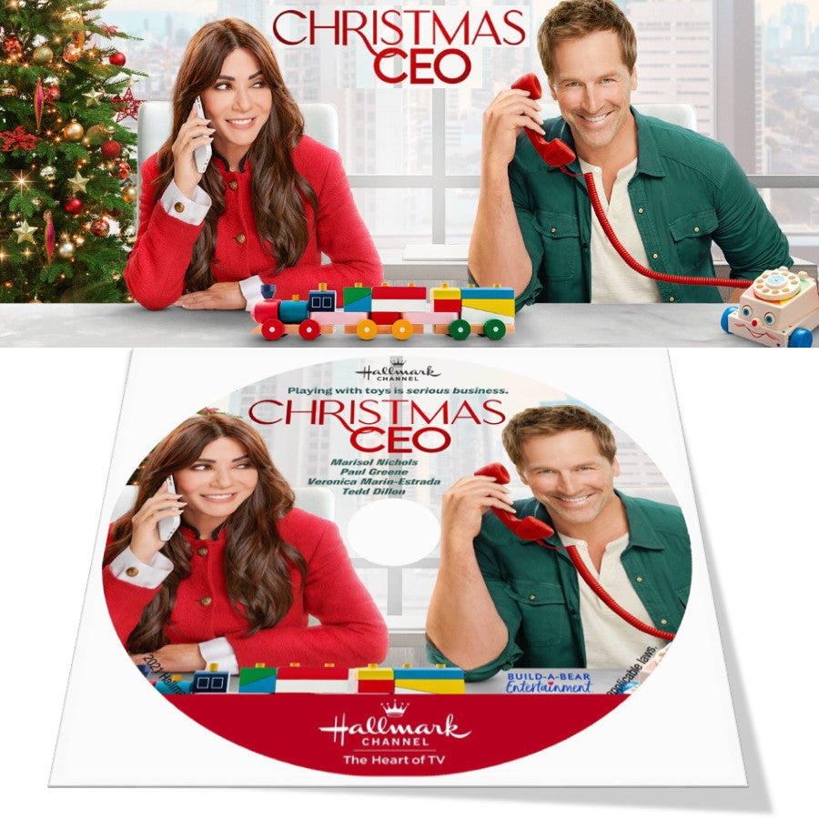 CHRISTMAS CEO DVD MOVIE 2021 Marisol Nichols, Paul Greene