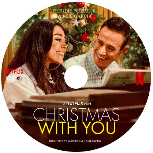 CHRISTMAS WITH YOU DVD NETFLIX MOVIE 2022 - Freddie Prinze Jr.