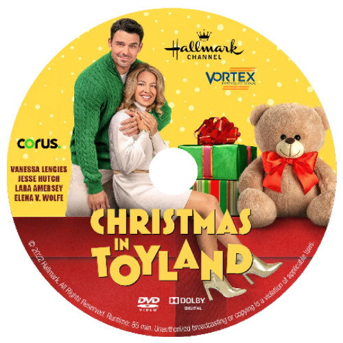 CHRISTMAS IN TOYLAND DVD HALLMARK MOVIE 2022 Jesse Hutch