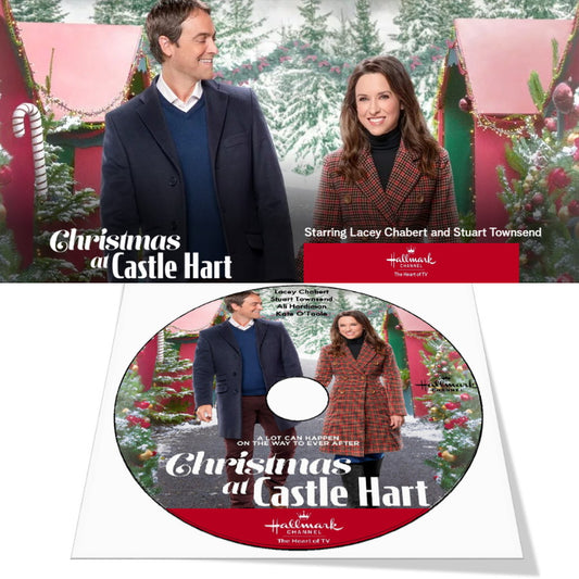 CHRISTMAS AT CASTLE HART DVD HALLMARK MOVIE 2021 Lacey Chabert