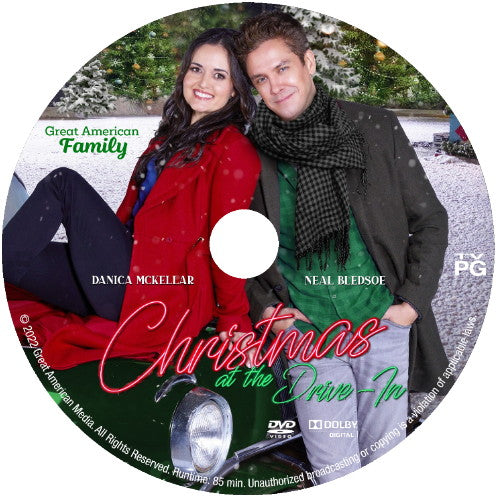 CHRISTMAS AT THE DRIVE-IN DVD GAC MOVIE 2022 - Danica McKellar