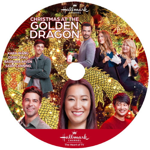 CHRISTMAS AT THE GOLDEN DRAGON DVD HALLMARK MOVIE 2022