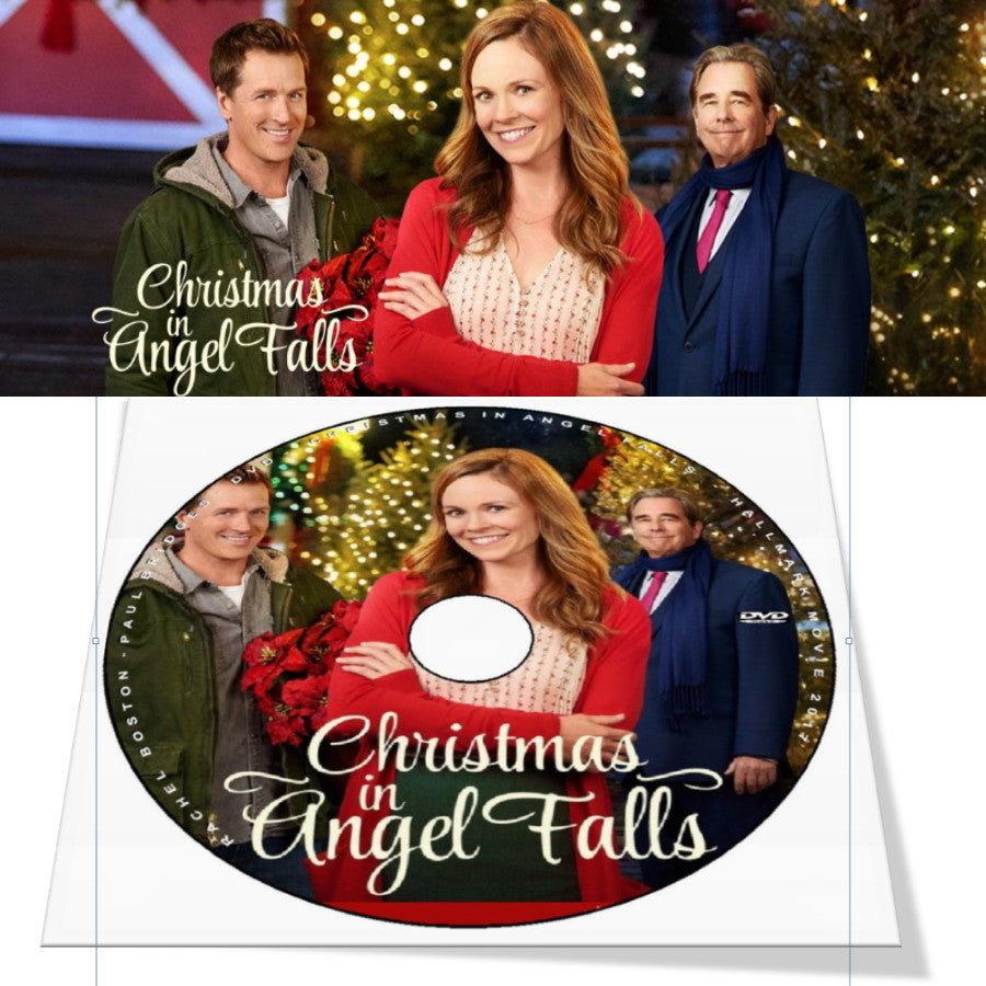 CHRISTMAS IN ANGEL FALLS DVD HALLMARK MOVIE 2017 Rachel Boston, Paul Greene