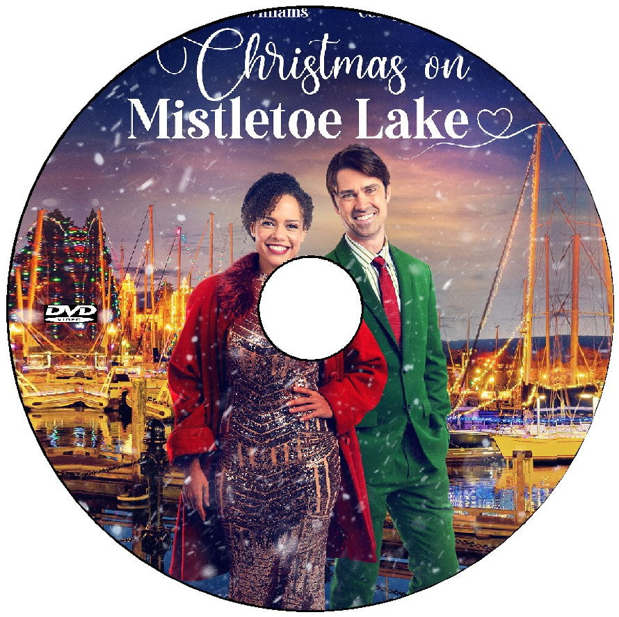 CHRISTMAS ON MISTLETOE LAKE DVD LIFETIME MOVIE 2022 Corey Sevier