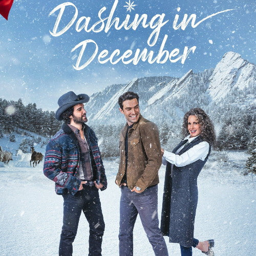 DASHING IN DECEMBER DVD 2020 MOVIE  Andie MacDowell