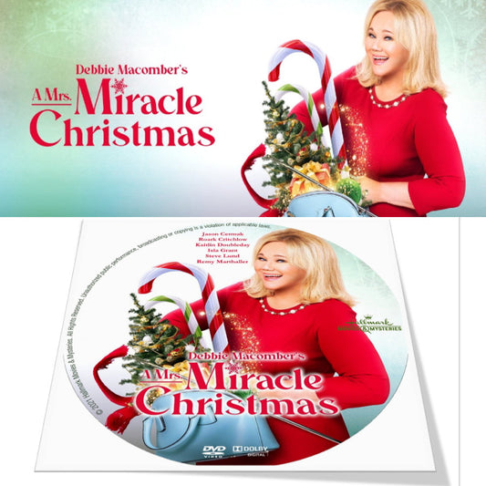 DEBBIE MACOMBER'S A MRS. MIRACLE CHRISTMAS DVD HALLMARK MOVIE 2021