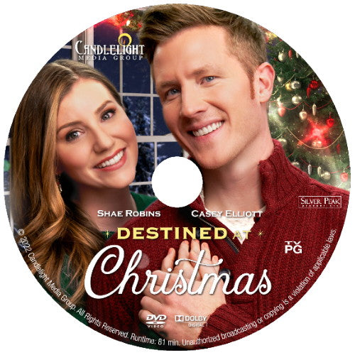 DESTINED AT CHRISTMAS DVD GAC MOVIE 2022