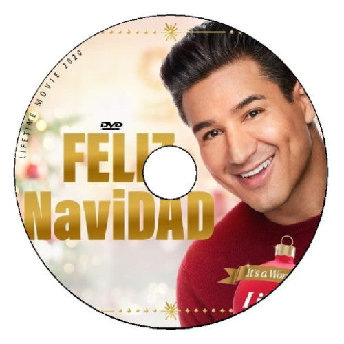 FELIZ NAVIDAZ DVD LIFETIME CHRISTMAS MOVIE 2020 Mario Lopez