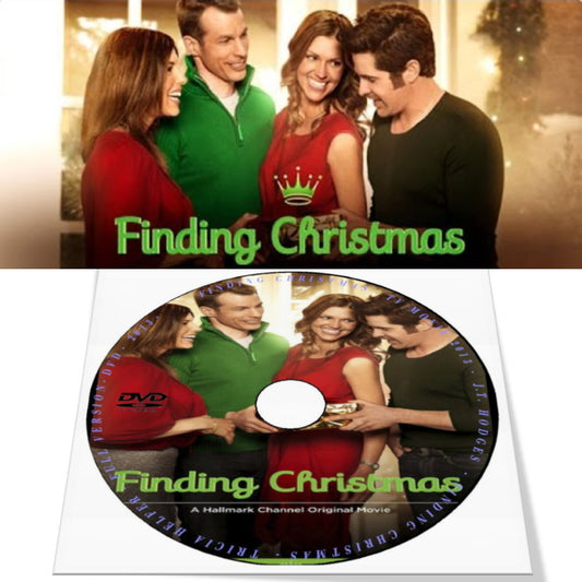 FINDING CHRISTMAS DVD HALLMARK MOVIE 2013 - Tricia Helfer.