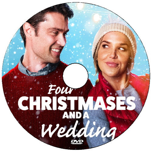 FOUR CHRISTMASES AND A WEDDING DVD LIFETIME MOVIE 2017 Arielle Kebbel & Corey Sevier