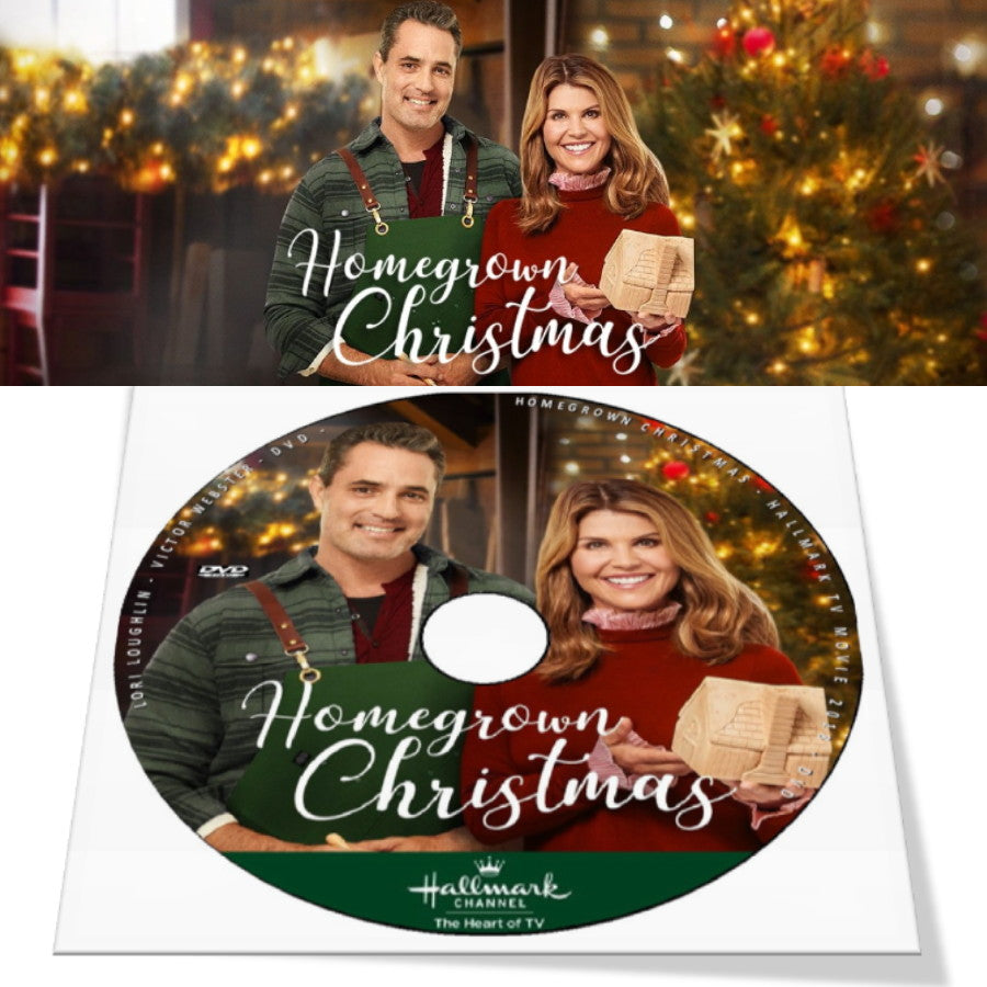 HOMEGROWN CHRISTMAS DVD HALLMARK MOVIE 2018 Lori Loughlin