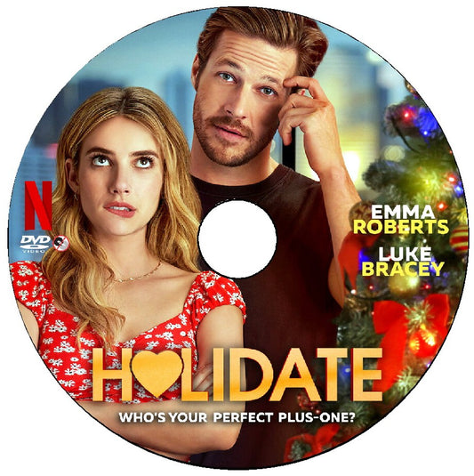 HOLIDATE DVD NETFLIX CHRISTMAS MOVIE 2020 Emma Roberts & Luke Bracey
