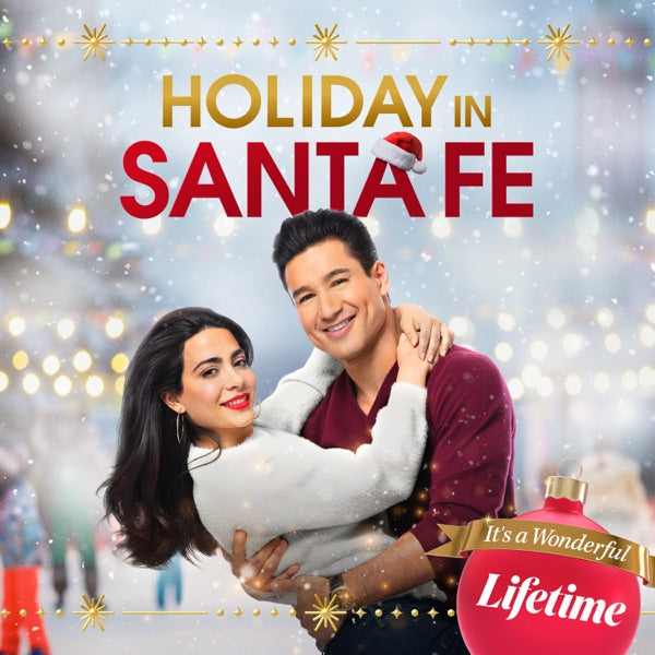 HOLIDAY IN SANTA FE DVD LIFETIME CHRISTMAS MOVIE 2021 Mario Lopez