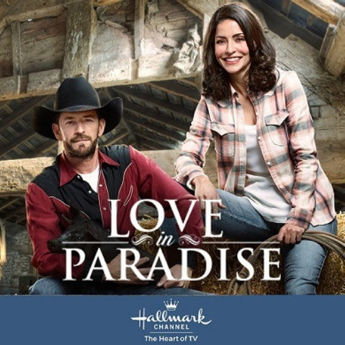 LOVE IN PARADISE DVD 2016 HALLMARK MOVIE Luke Perry