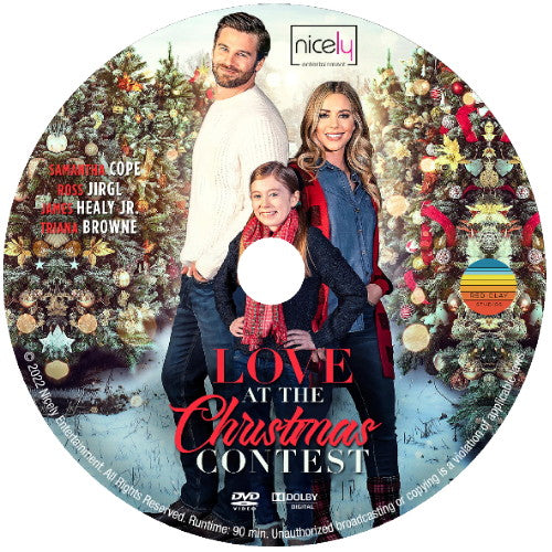 LOVE AT THE CHRISTMAS CONTEST DVD GAC MOVIE 2022