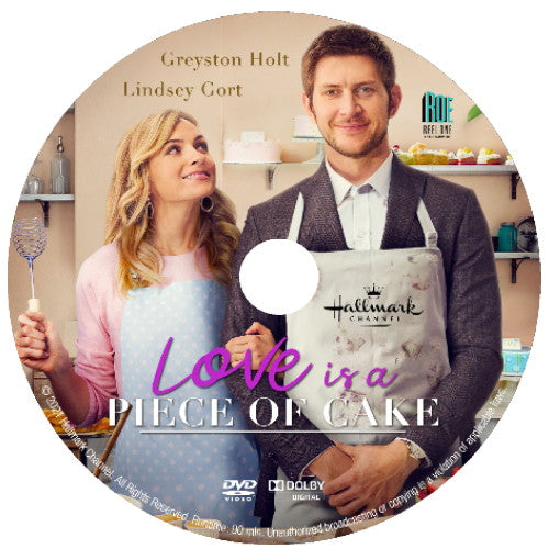 LOVE IS A PIECE OF CAKE DVD 2020 UPTV MOVIE Lindsey Gort