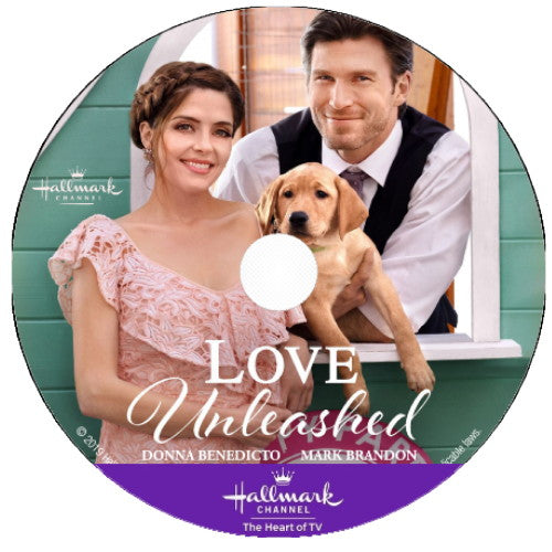 LOVE UNLEASHED DVD HALLMARK MOVIE 2019 Jen Lilley, Christopher Russell