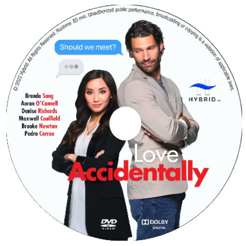 LOVE ACCIDENTALLY DVD MOVIE 2022 Aaron O'Connell.
