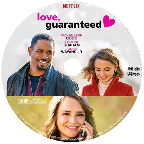 LOVE, GUARANTEED DVD 2020 NETFLIX MOVIE Rachael Leigh Cook, Damon Wayans Jr.
