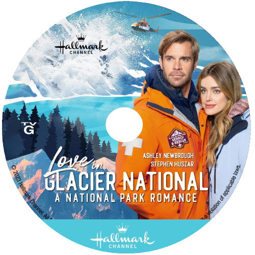 LOVE IN GLACIER NATIONAL: A NATIONAL PARK ROMANCE DVD HALLMARK 2023