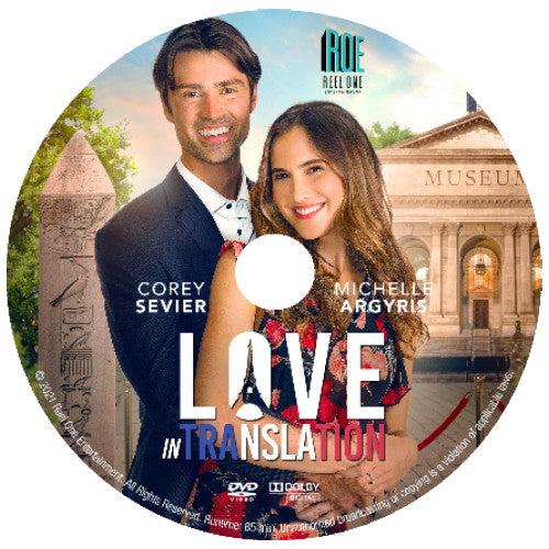 LOVE IN TRANSLATION DVD 2021 UPTV MOVIE - Corey Sevier