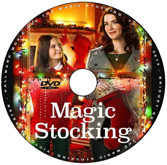 MAGIC STOCKING DVD HALLMARK CHRISTMAS MOVIE 2015 Victor Webster