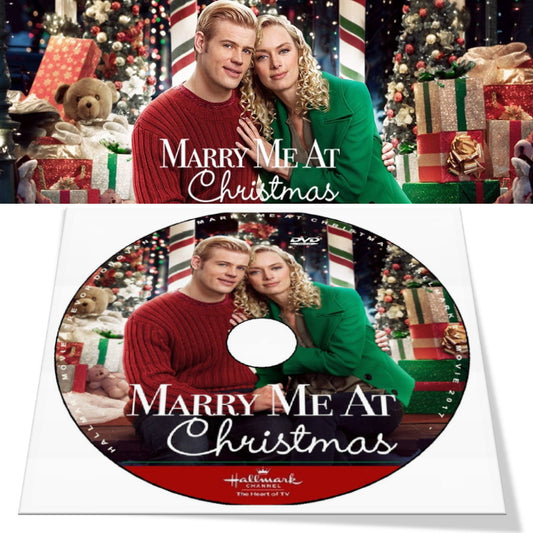 MARRY ME AT CHRISTMAS DVD HALLMARK MOVIE 2017 Trevor Donovan