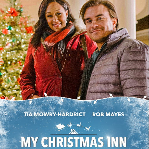 MY CHRISTMAS INN DVD LIFETIME MOVIE 2018 Tia Mowry-Hardrict & Rob Mayes.