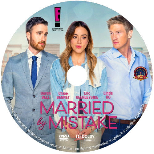 MARRIED BY MISTAKE DVD 2023 E! MOVIE