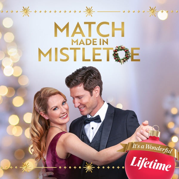 MATCH MADE IN MISTLETOE DVD 2021 LIFETIME CHRISTMAS MOVIE