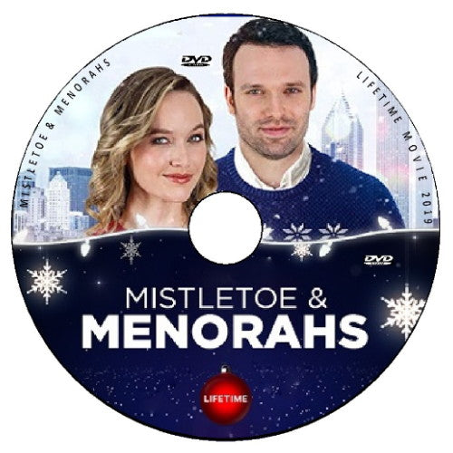 MISTLETOE & MENORAHS DVD 2019 LIFETIME CHRISTMAS MOVIE Jake Epstein