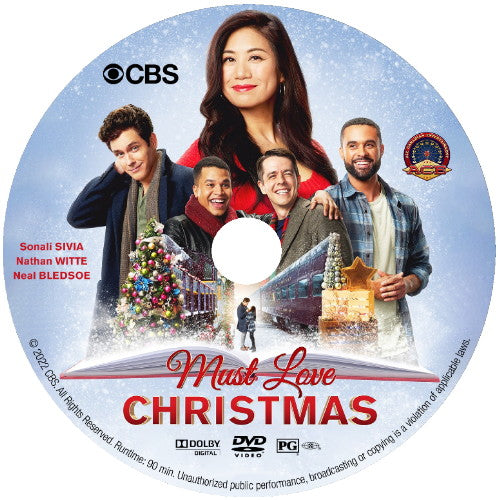 MUST LOVE CHRISTMAS DVD 2022 CBS MOVIE - Neal Bledsoe