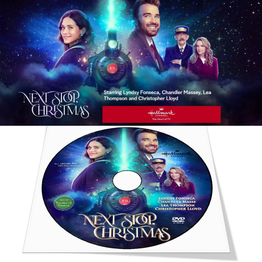 NEXT STOP, CHRISTMAS DVD MOVIE 2021 Lyndsy Fonseca