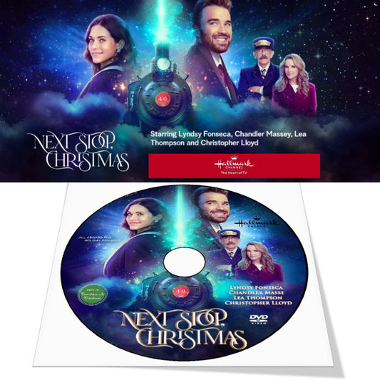 NEXT STOP, CHRISTMAS DVD MOVIE 2021 Lyndsy Fonseca