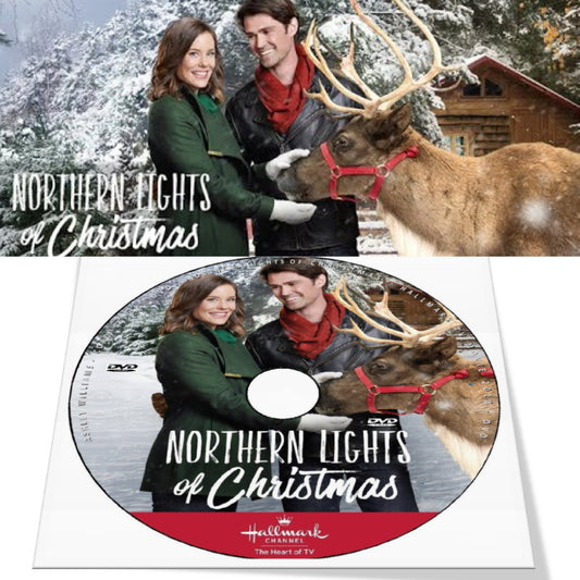 NORTHERN LIGHTS OF CHRISTMAS DVD HALLMARK MOVIE 2018
