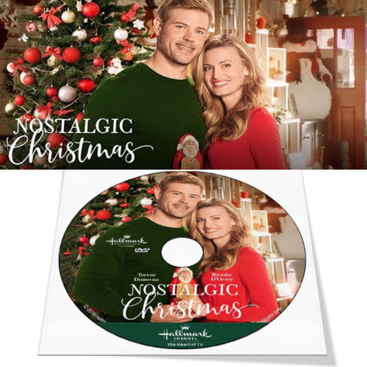 NOSTALGIC CHRISTMAS DVD HALLMARK MOVIE 2019 Brooke D’Orsay