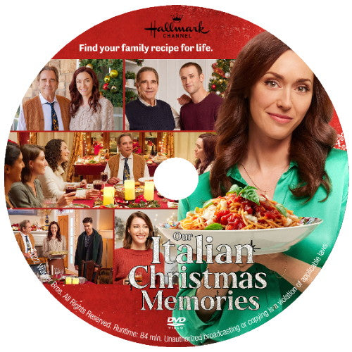 OUR ITALIAN CHRISTMAS MEMORIES DVD MOVIE 2022