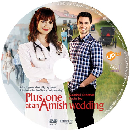 PLUS ONE AT AN AMISH WEDDING DVD UPTV MOVIE 2022