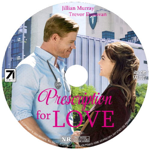 PRESCRIPTION FOR LOVE DVD MOVIE 2019 - Trevor Donovan