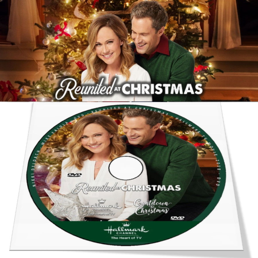 REUNITED AT CHRISTMAS DVD 2018 HALLMARK 2018 Nikki DeLoach