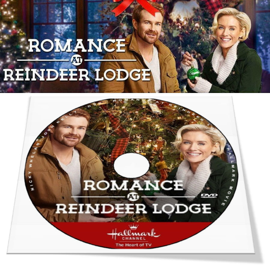 ROMANCE AT REINDEER LODGE DVD HALLMARK MOVIE 2017