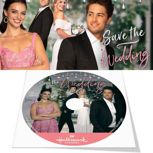 SAVE THE WEDDING DVD HALLMARK MOVIE 2021
